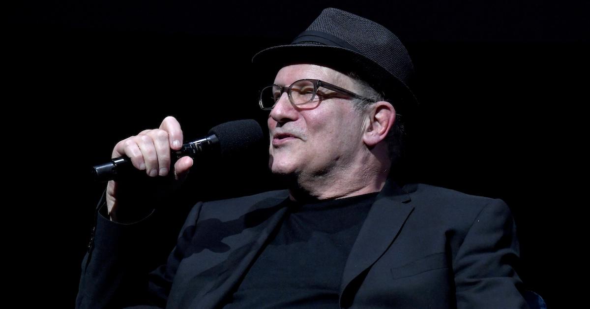 Albert Brooks speaks onstage at the HBO Documentary Films Screening of "Albert Brooks: Defending My Life" (May 2024)