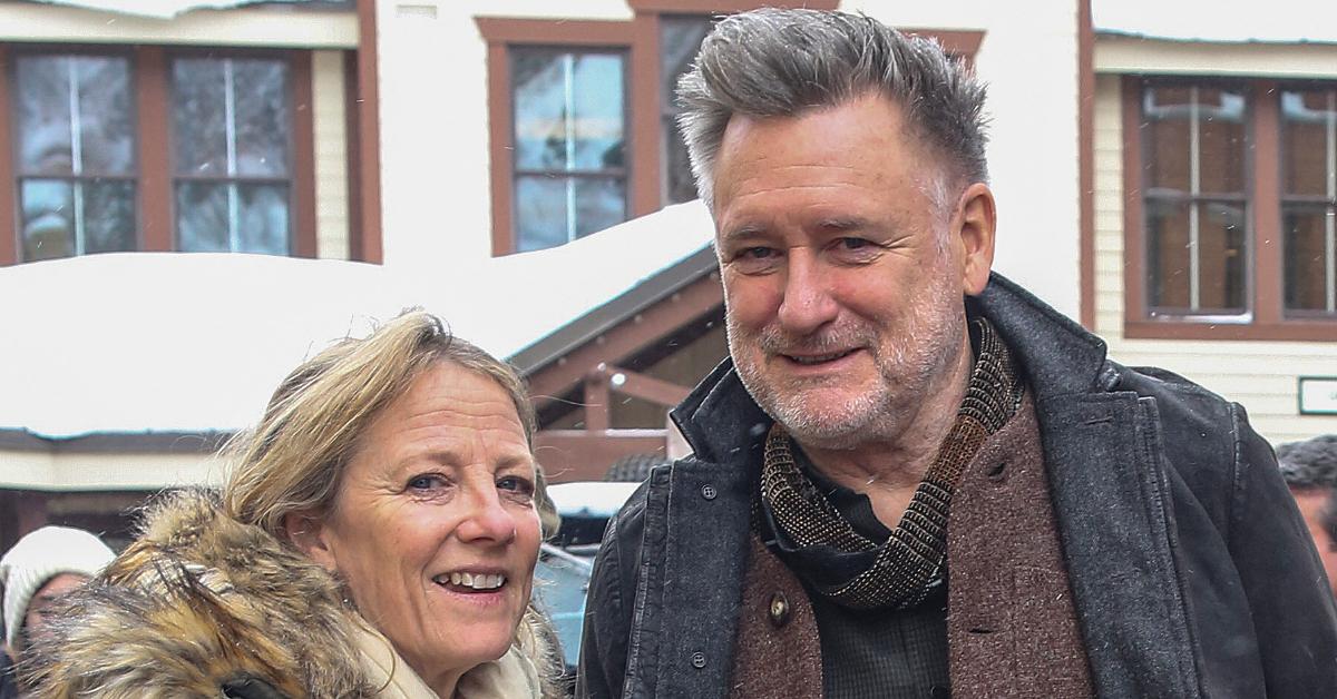 Lewis Pullman's parents, Tamara Hurwitz and Bill Pullman, at the 2017 Sundance Film Festival.