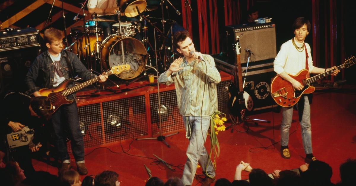 The Smiths perform in 1984. 