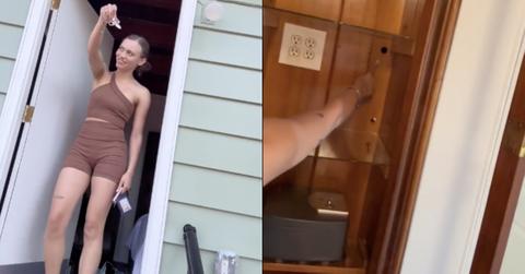 Hidden keys and peepholes at Airbnb