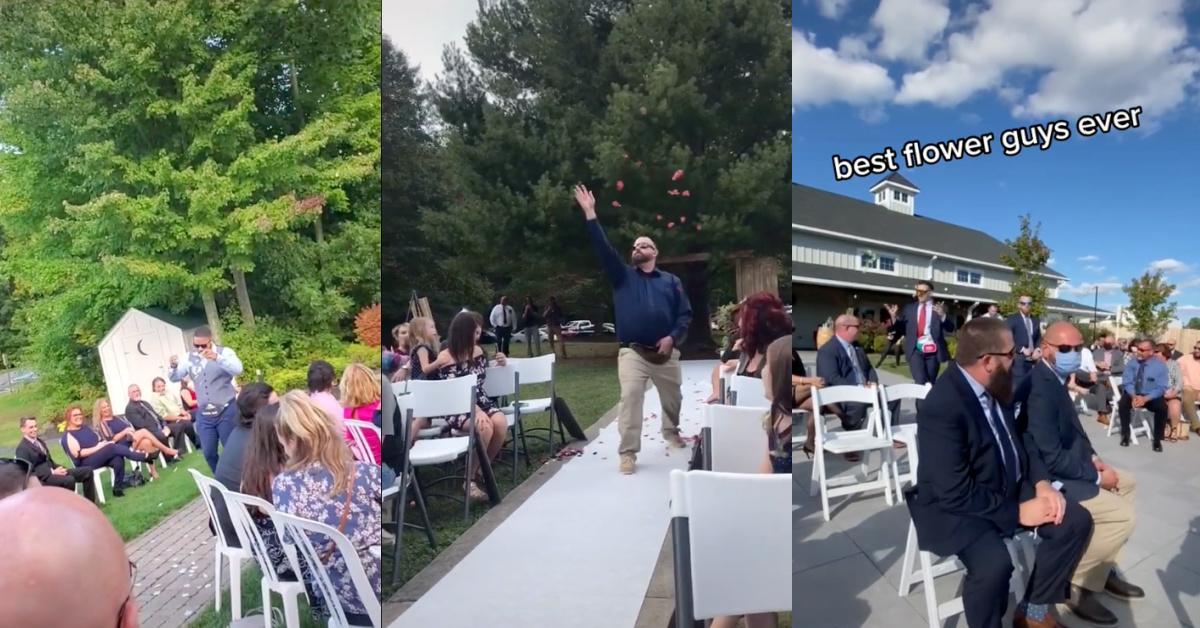 TikTok Couples Are Opting for a Flower Man in Their Weddings