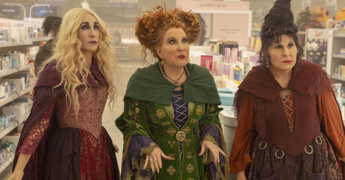 「Hocus Pocus 2」のサンダーソン姉妹。