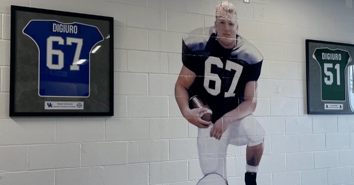 Mural of Trent DiGiuro