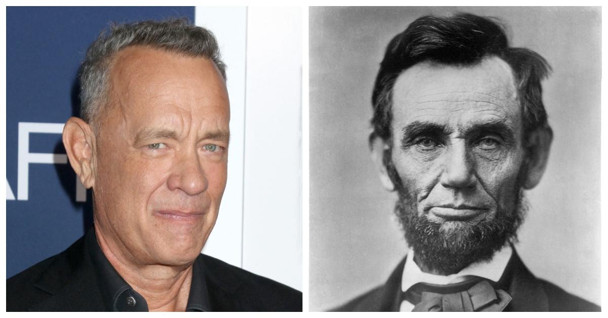 Tom Hanks and Abraham Lincoln