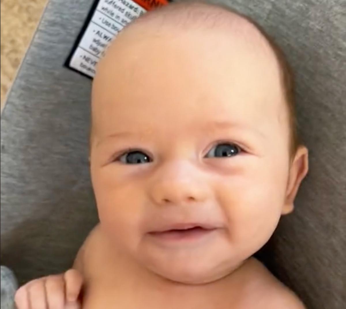 TikTok user Lauren Denham's beautiful baby