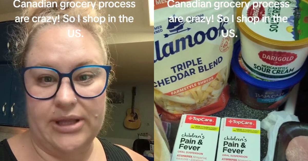 Canadian Mom Travels to Us to Buy Groceries Due to Inflation
