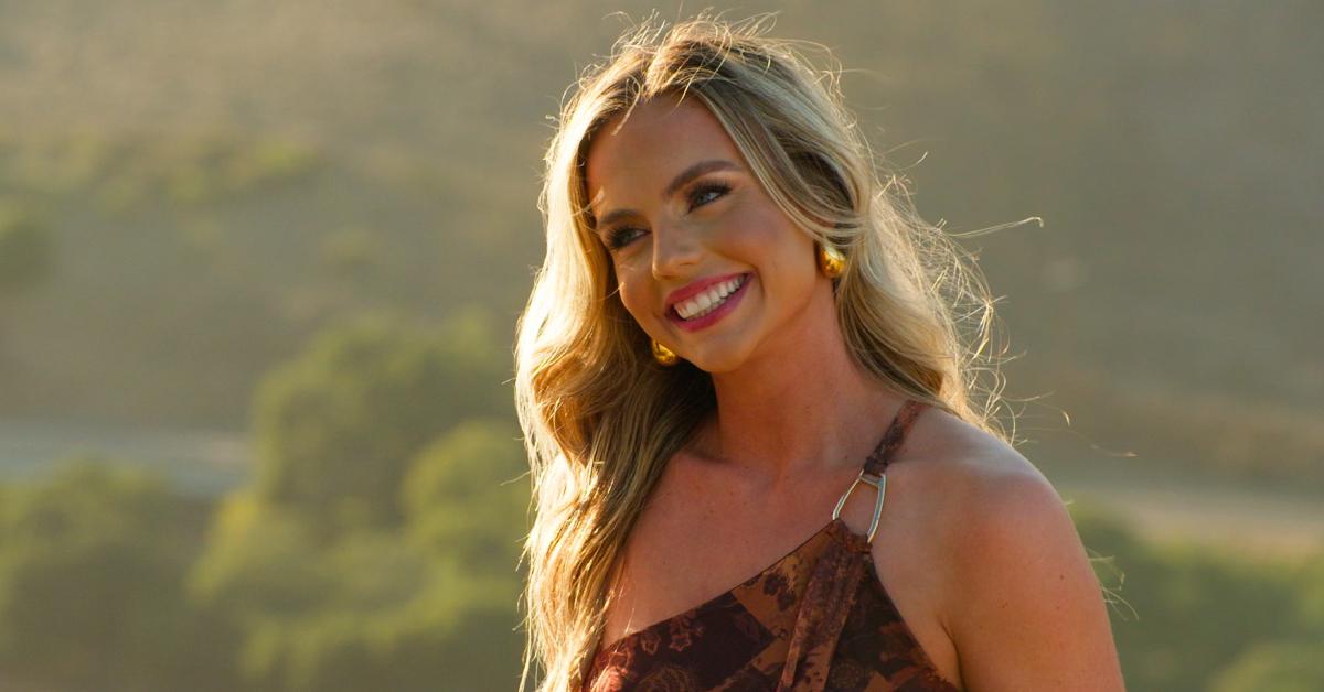 Chelsi smiles at Matt during the Season 3 finale of 'Farmer Wants a Wife.'