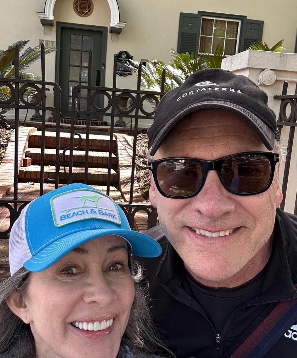 Patricia Heaton and her husband, David Hunt.