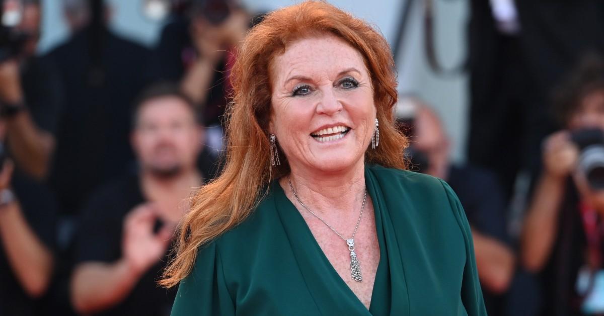 Sarah Ferguson at the 79 Venice International Film Festival 2022 on Sept. 8, 2022