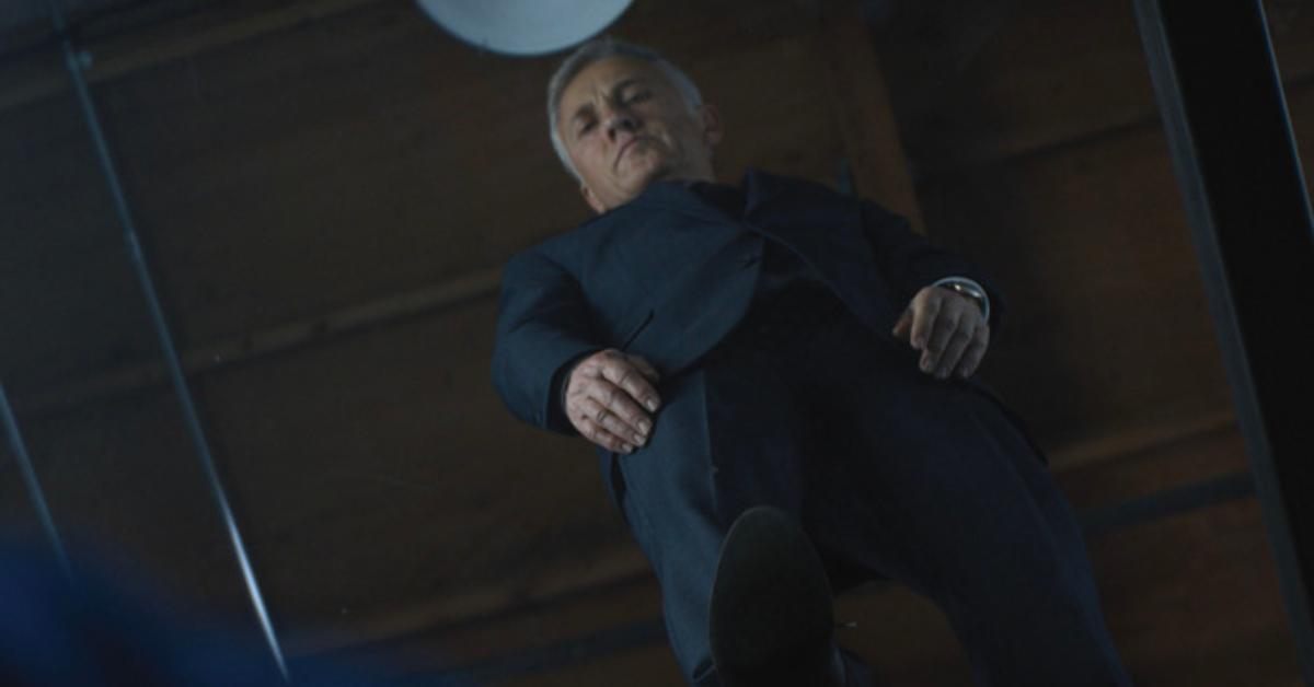 Christoph Waltz as Regus Patoff in 'The Consultant'