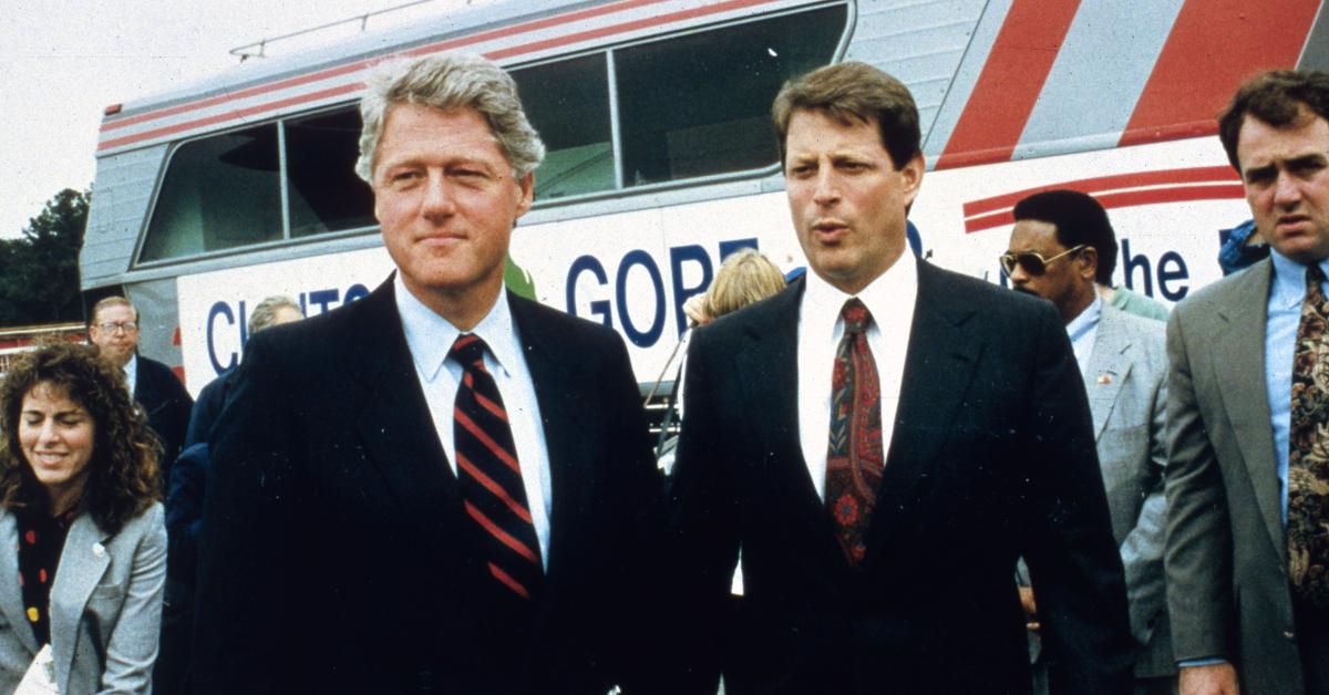 Bill Clinton and Al Gore