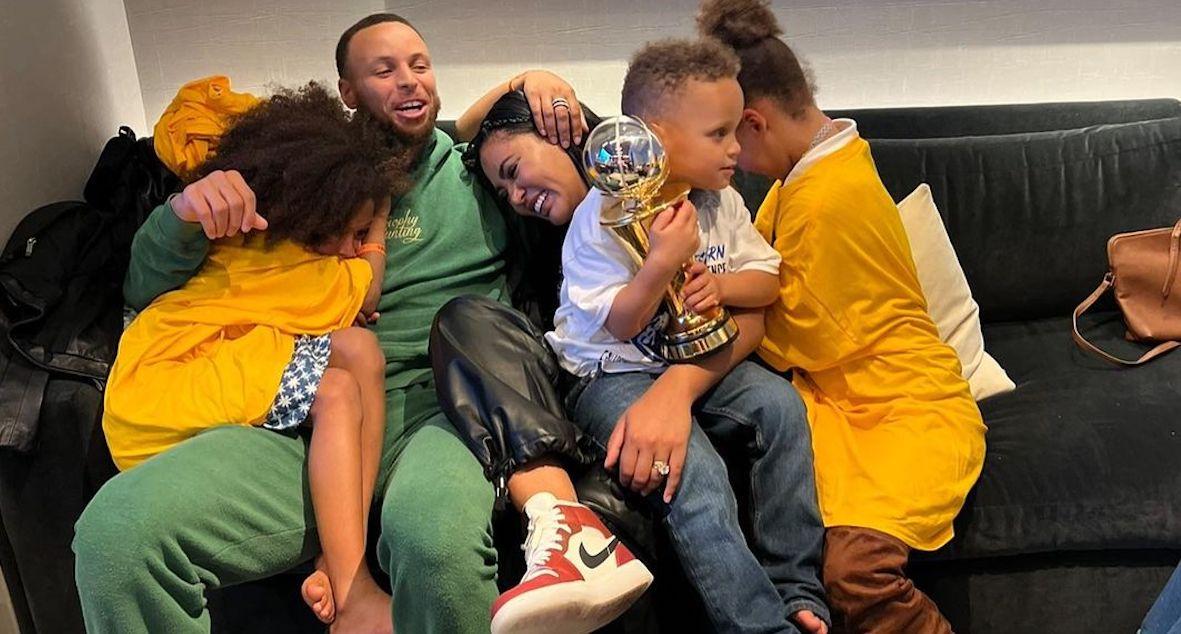 steph curry family