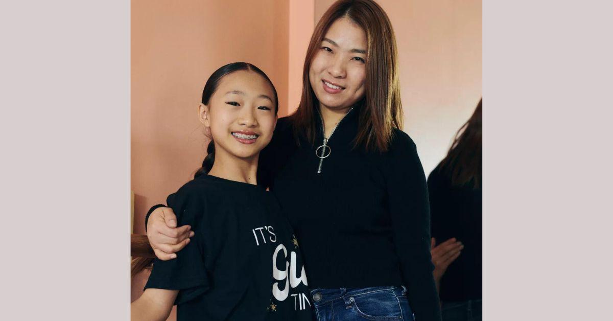 Gina and Jing pose for 'Dance Moms: A New Era' promo photo