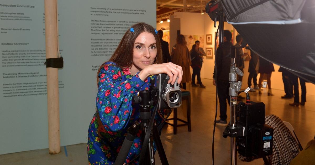  Anna Marie Tendler attends The Other Art Fair Los Angeles Presented by Saatchi Art in partnership with BOMBAY SAPPHIRE on March 31, 2022 in Los Angeles, California. (Photo by Donato Sardella/Getty Images for The Other Art Fair)