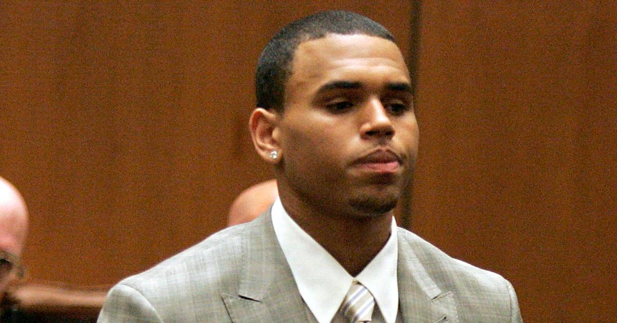 Chris Brown in court following his 2009 domestic dispute with Rihanna