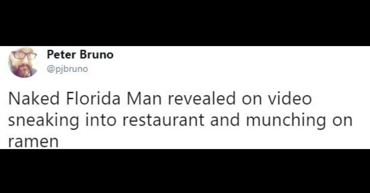 florida man tweet