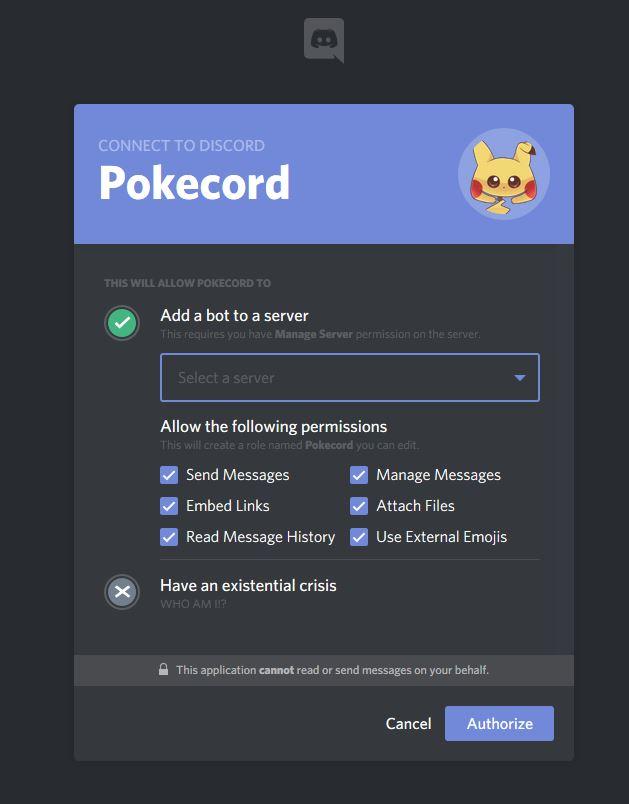 What Happened To The Popular Free Discord Gaming Bot Pokecord - roblox project pokemon discord server