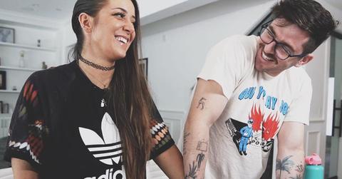 Jenna Marbles and Julien Solomita