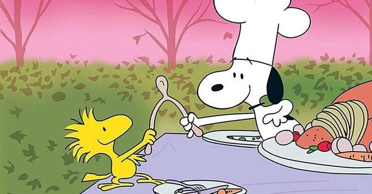 Snoopy and Woodstock in ‘Charlie Brown’