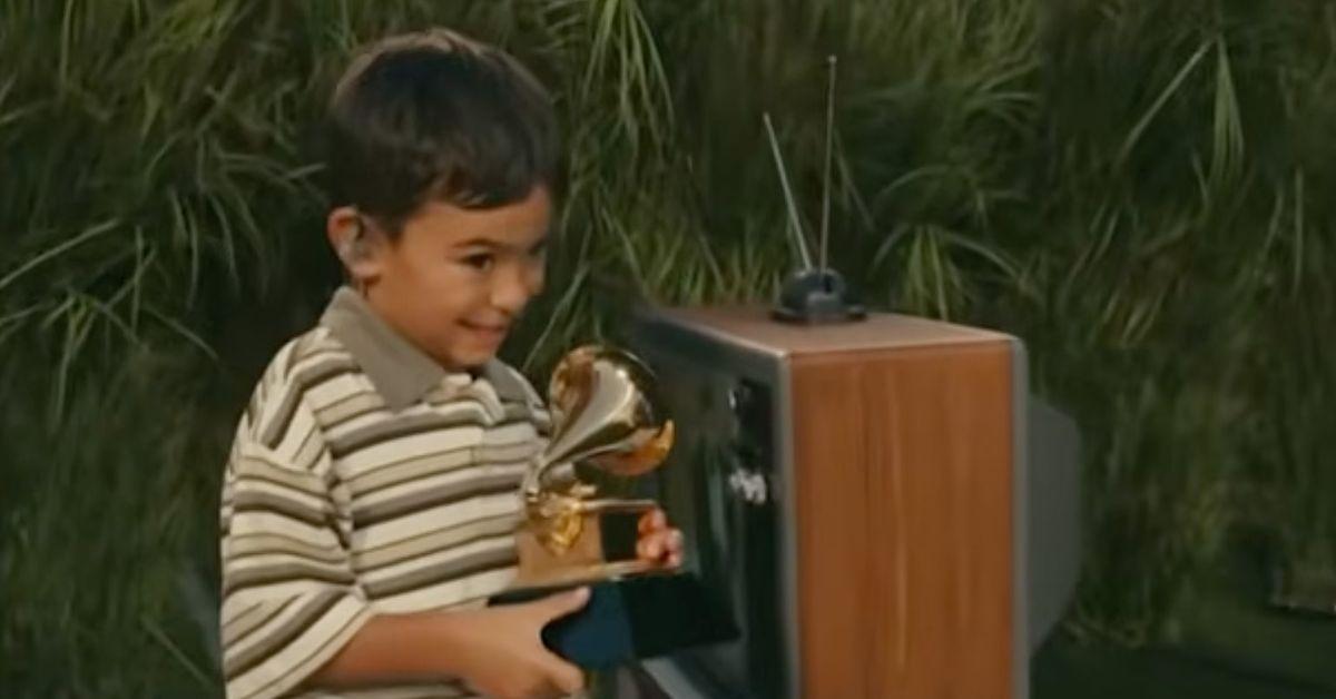 Was That Liam Ramos With Bad Bunny at the Super Bowl?