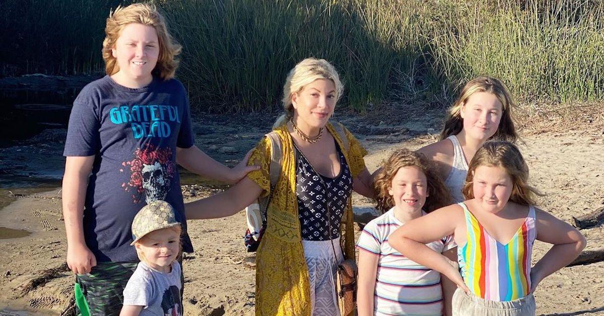 Tori Spelling And Dean McDermott Have Five Kids Together   Torispellingkidsnow 1620670736544 