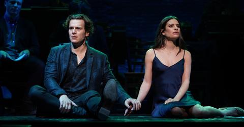 Jonathan Groff and Lea Michele in 'Spring Awakening: Those You've Known'
