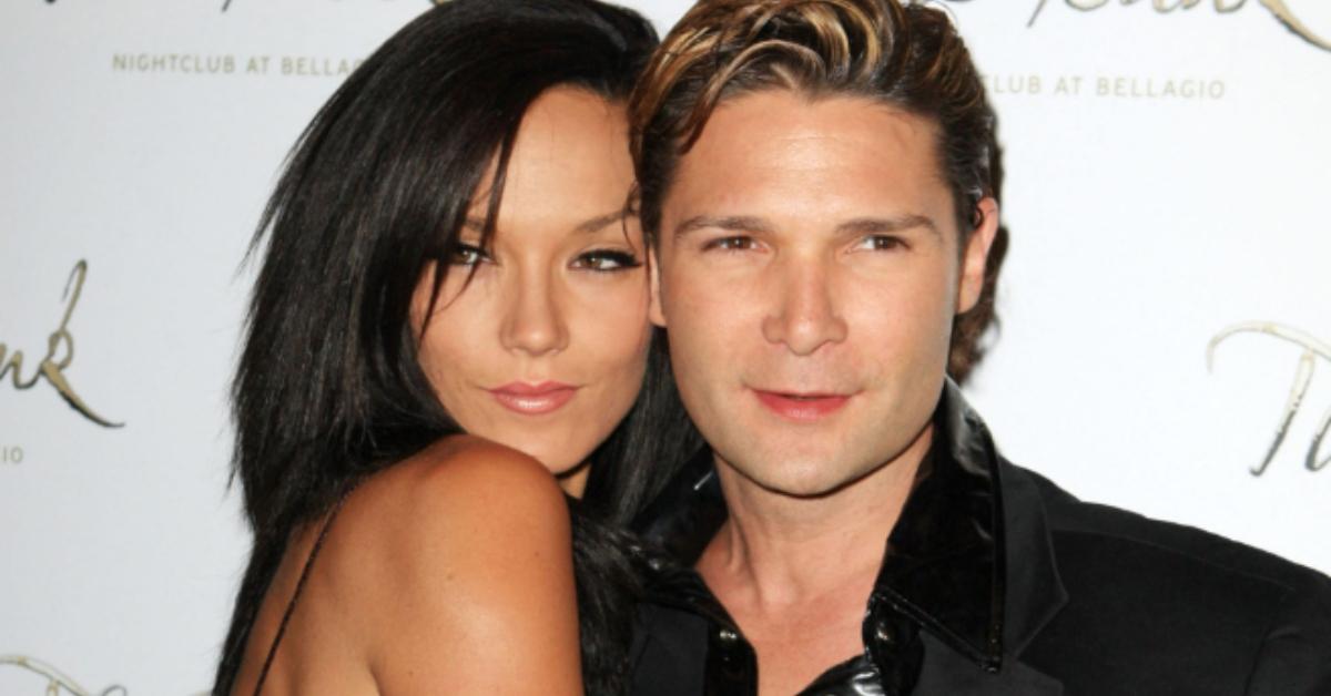 Susie and Corey Feldman at his birthday party in Vegas in 2008.
