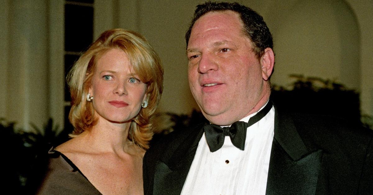 Harvey Weinstein with his first wife, Eve Chilton