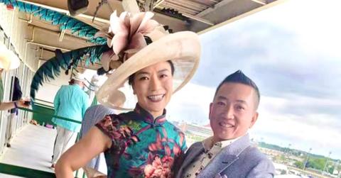 (l-r): Shirley Chung and her husband, Jimmy