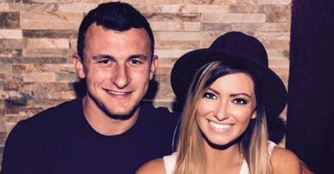 Johnny Manziel and Colleen Crowley