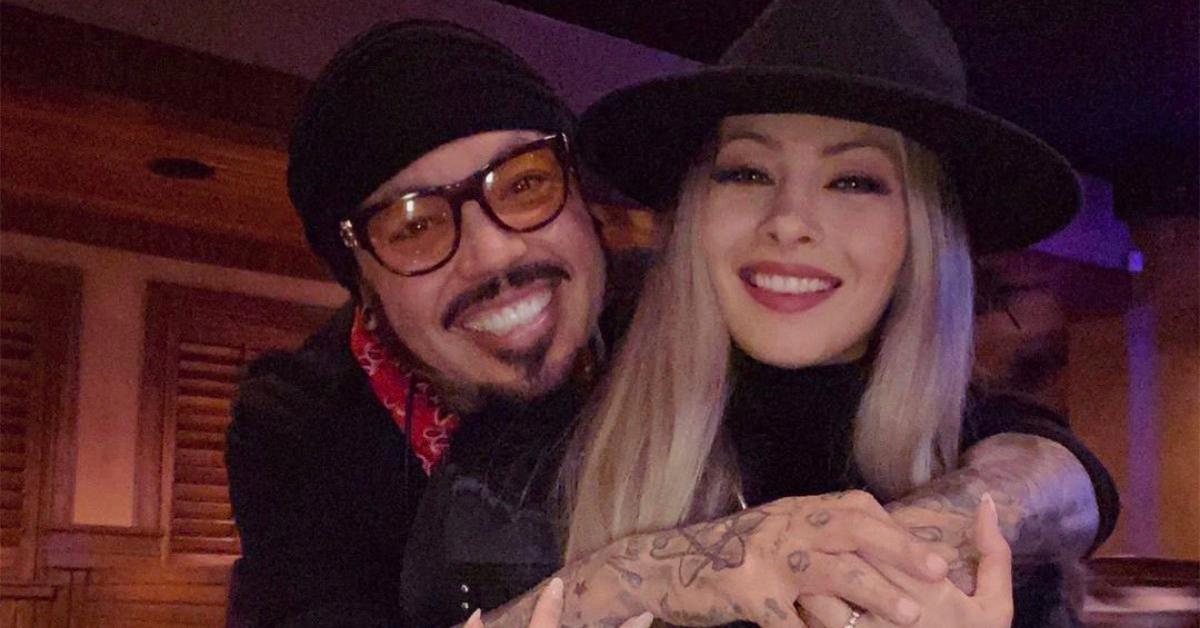 A.B. Quintanilla with wife Anjelah