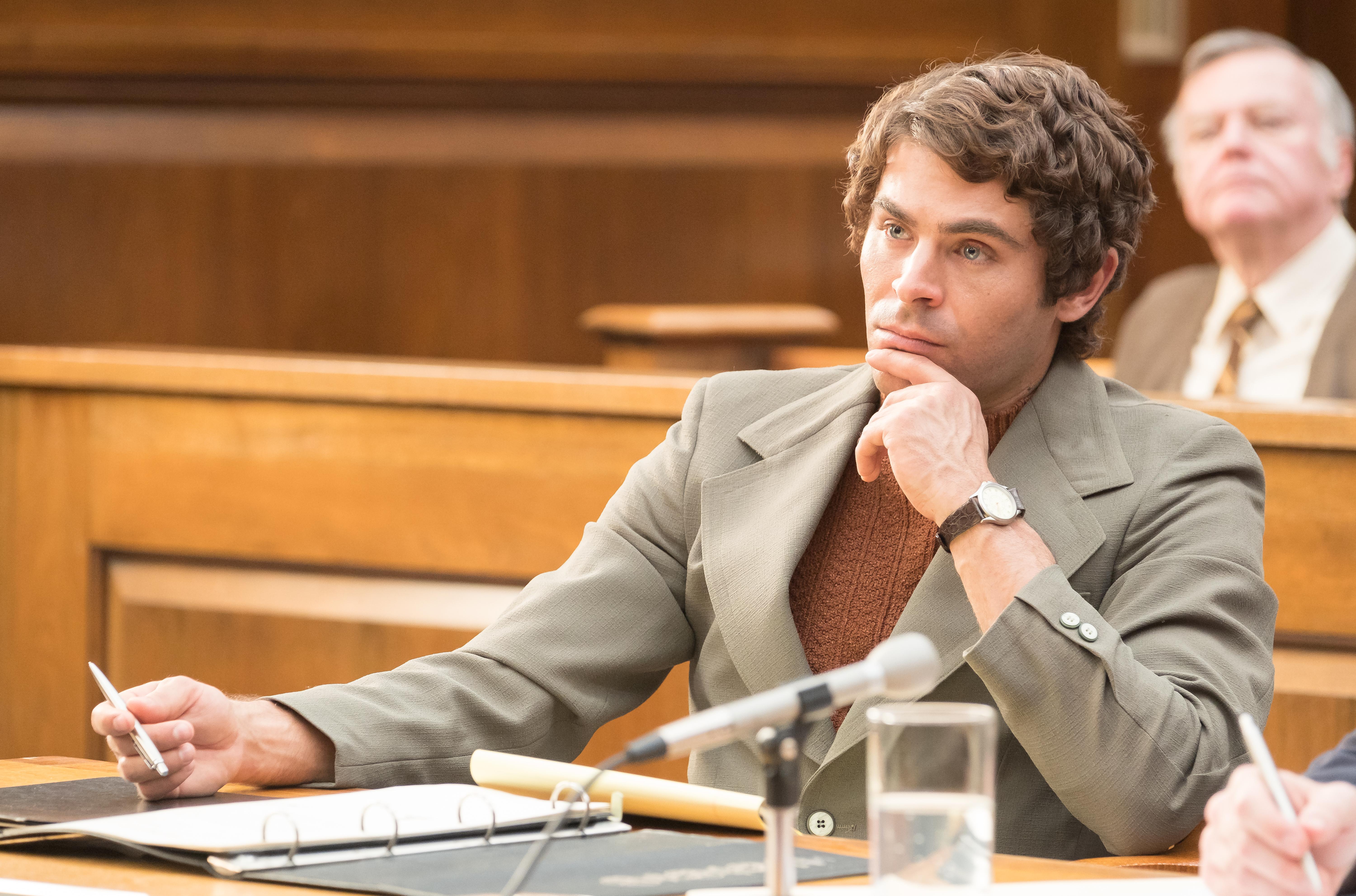 Zac Efron as Ted Bundy in 'Extremely Wicked, Shockingly Evil and Vile'