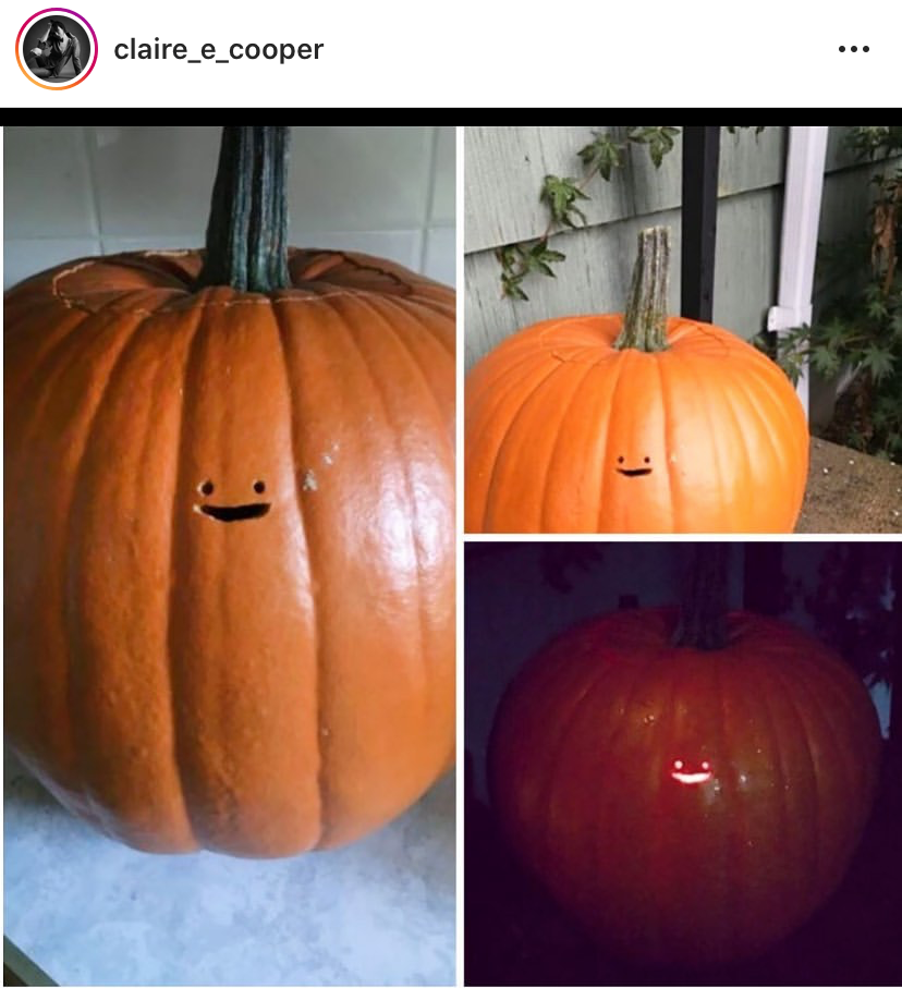 cute pumpkin carvings