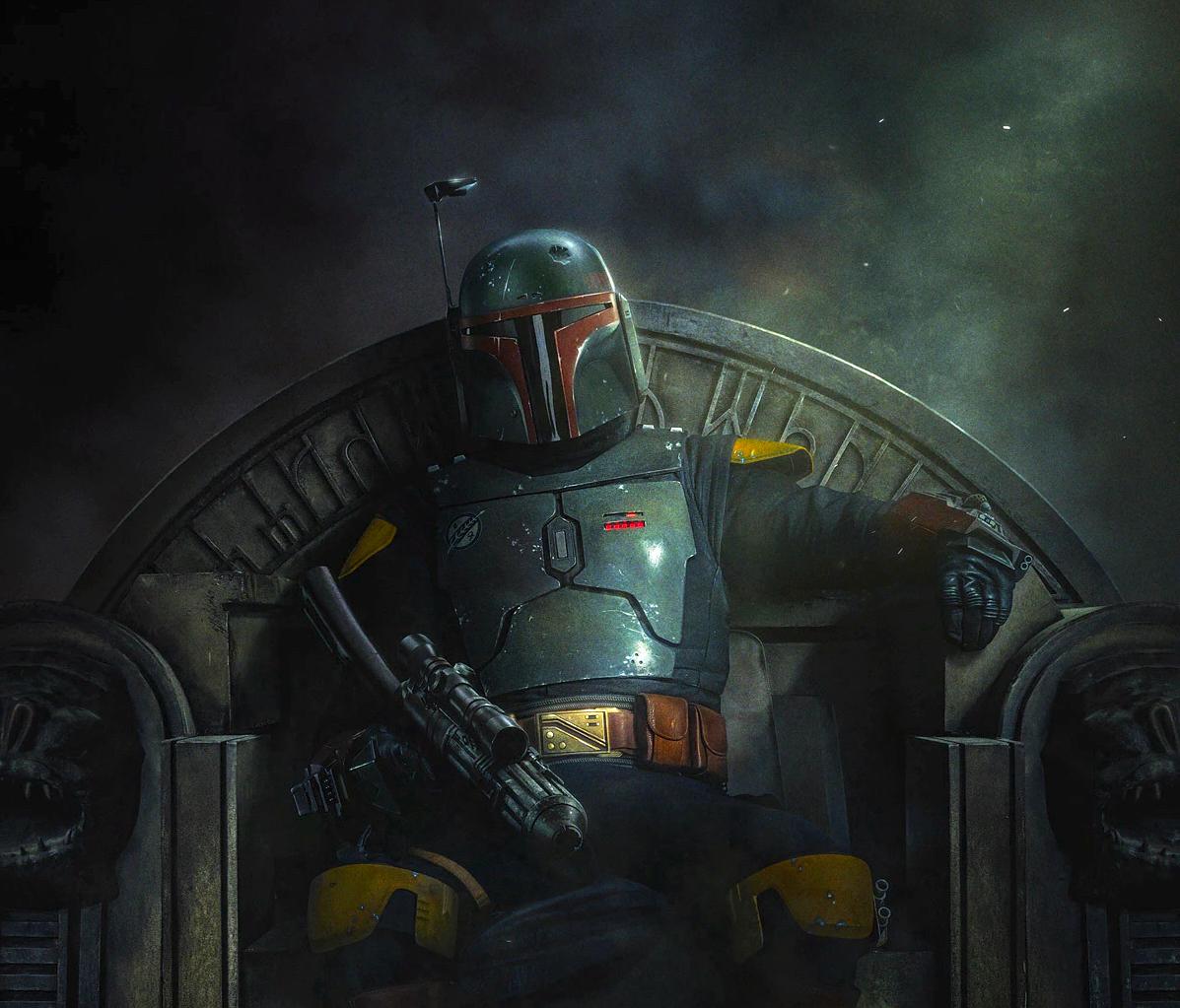 Boba Fett character poster for 'The Book of Boba Fett'