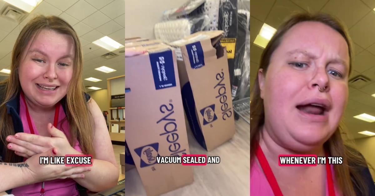 Man Blasts Pregnant Worker for Not Helping Him Lift Mattress