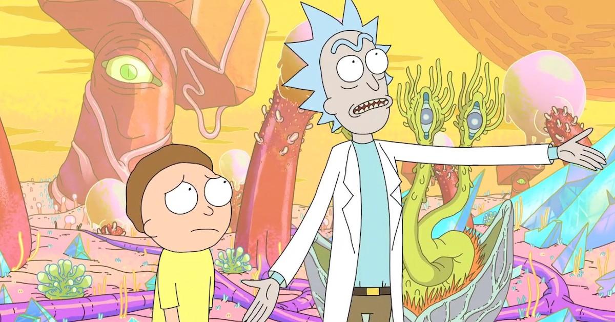 Rick & Morty - The acid vat Wall Mural