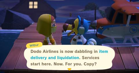 dodo delivery animal crossing