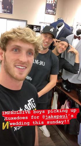 logan paul jakepaul wedding