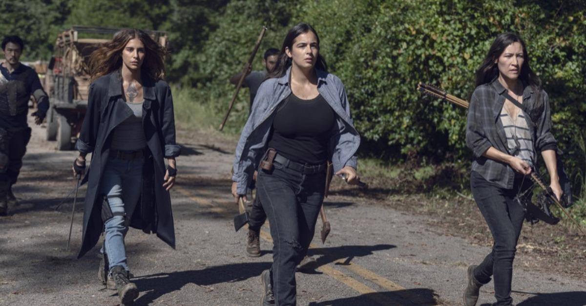 Magna, Tara, and Yumiko in 'The Walking Dead'