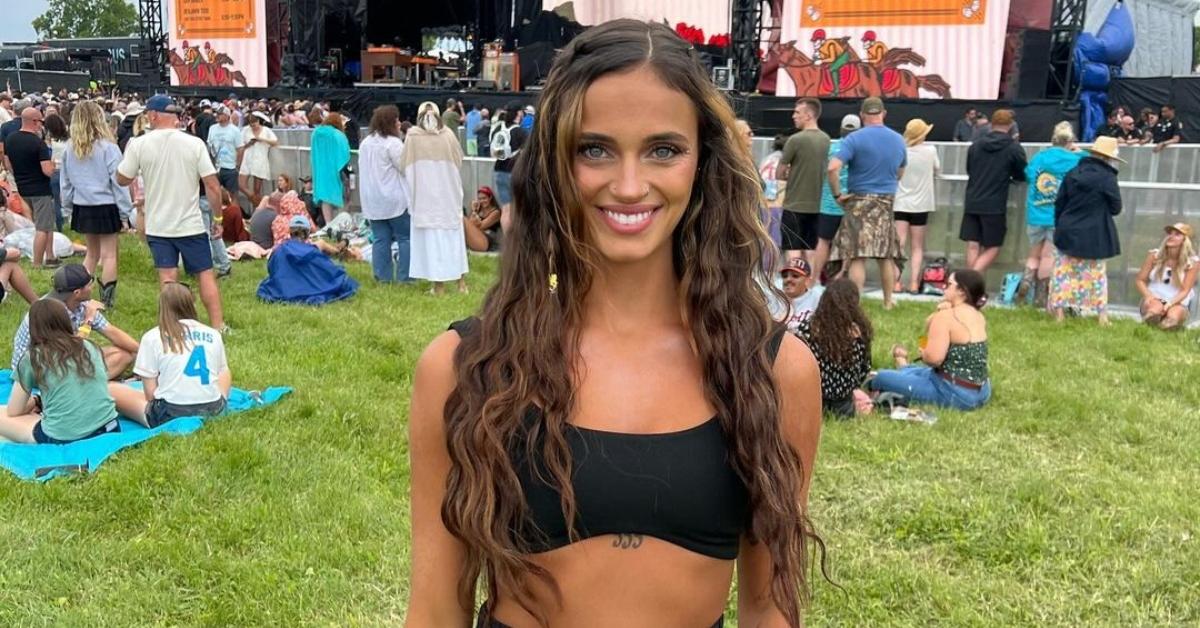 Madelyn Rucinyak at a music festival