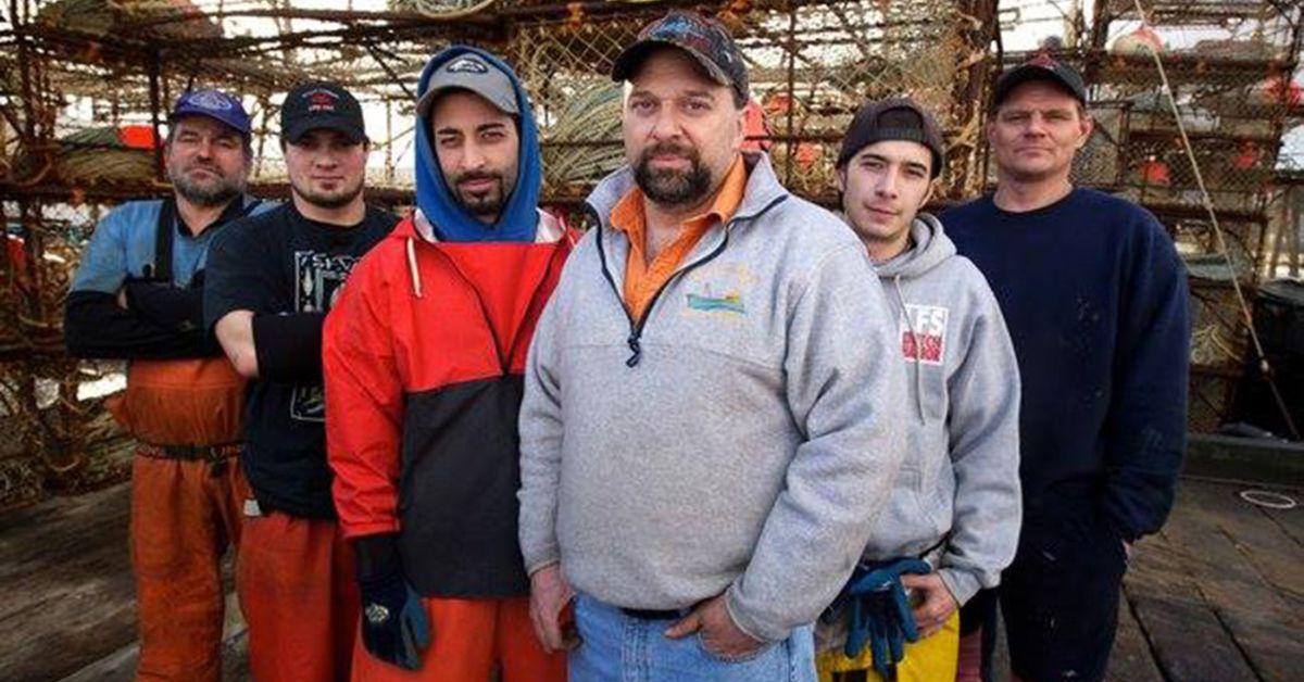 Tony Lara stands at the center of the crew of the Cornelia Marie in Season 7 of 'Deadliest Catch'