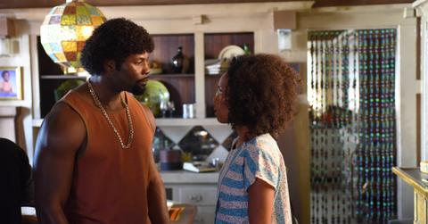Angela Lewis as Aunt Louie and Amin Joseph as Jerome Saint