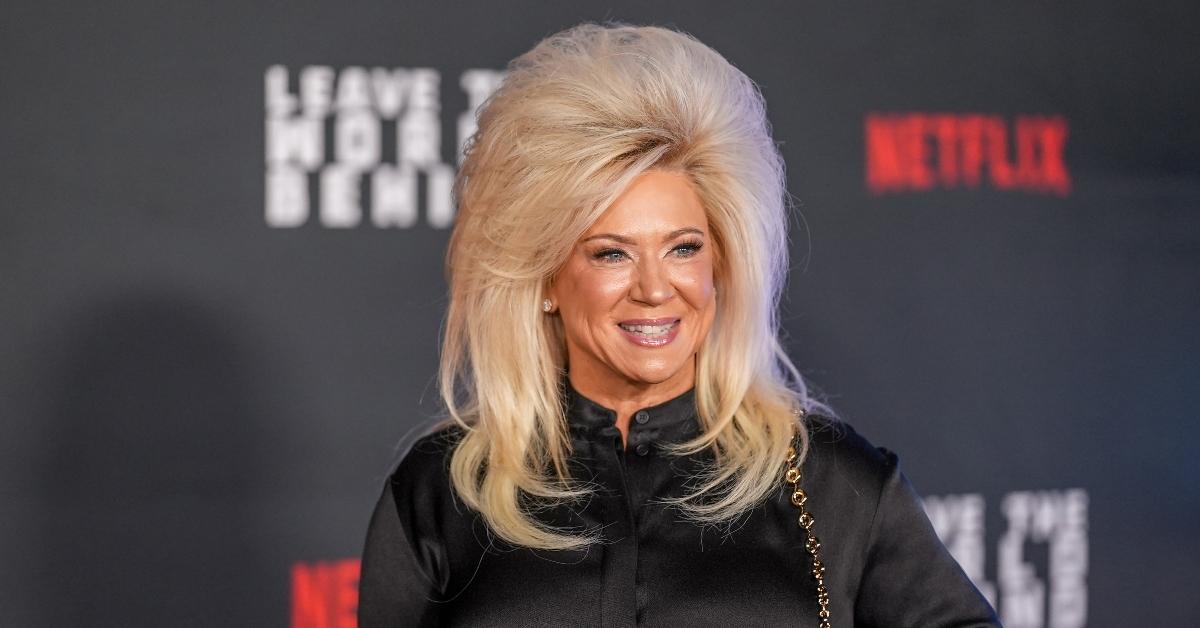 Theresa Caputo at the New York premiere of Netflix's 'Leave the World Behind'