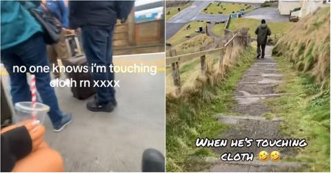 Here’s What Touching Cloth Means in British Slang
