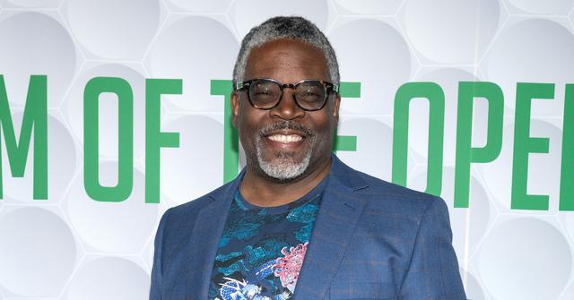 Jonathan Adams arrives at 'The Phantom of the Open' Los Angeles Premiere at Topgolf on May 9, 2022