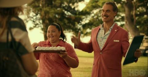 Lani and Armond in 'The White Lotus'