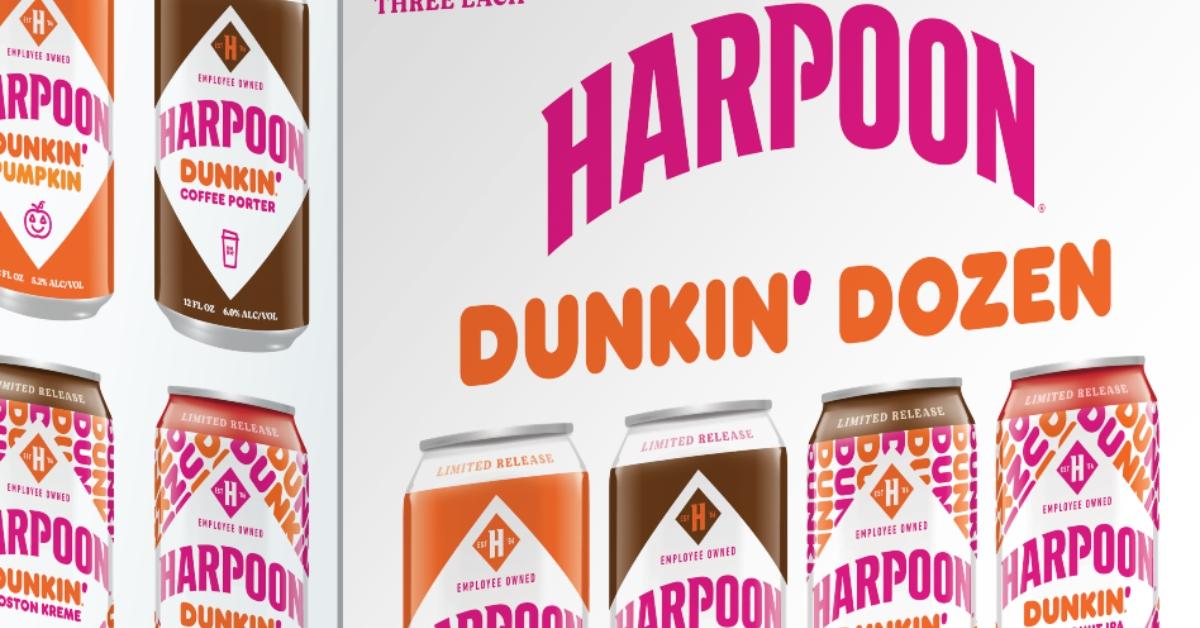 harpoon dunkin beer