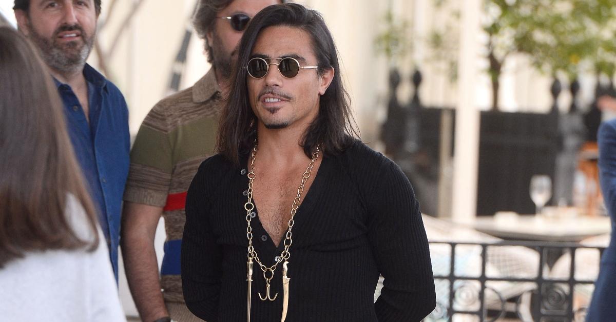Salt Bae outside of a hotel in 2019
