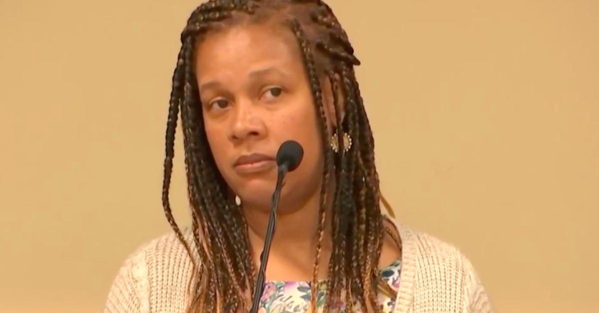 Sonya Henry testifies during the trial for her siblings, Michael and Karen Murray