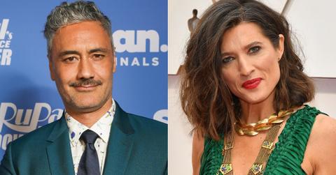 Taika Waititi and Chelsea Winstanley